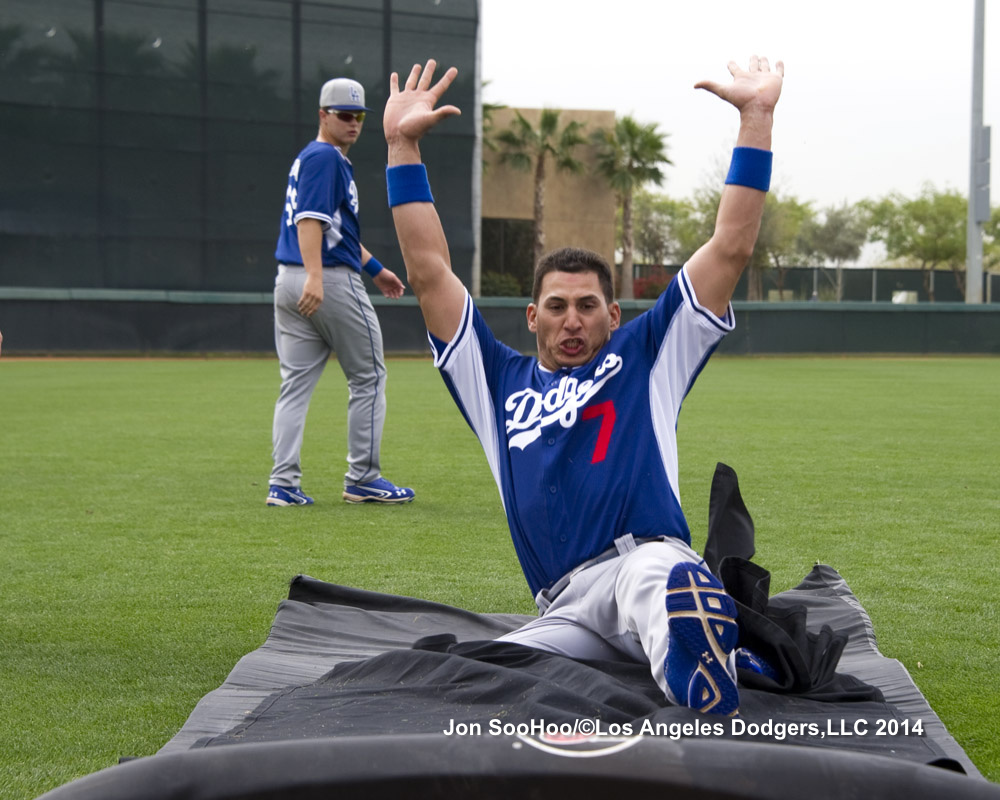 Los Angeles Dodgers workout