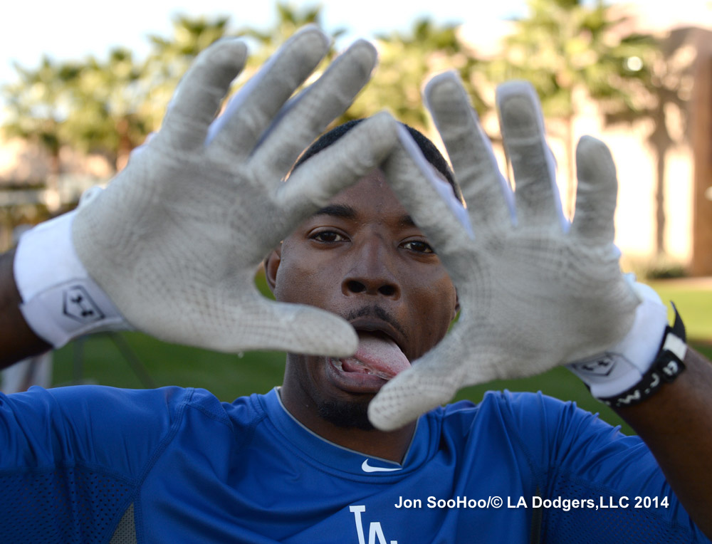 Los Angeles Dodgers workout at Camelback Ranch-Glendale