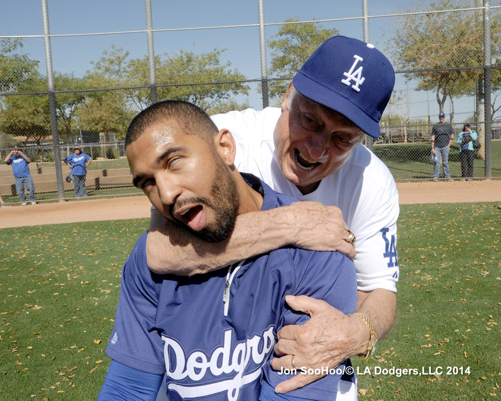 Los Angeles Dodgers workout