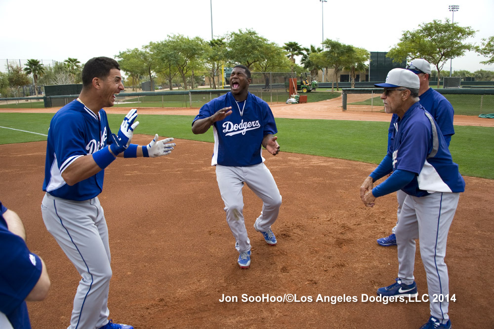 dodgers spring training uniforms