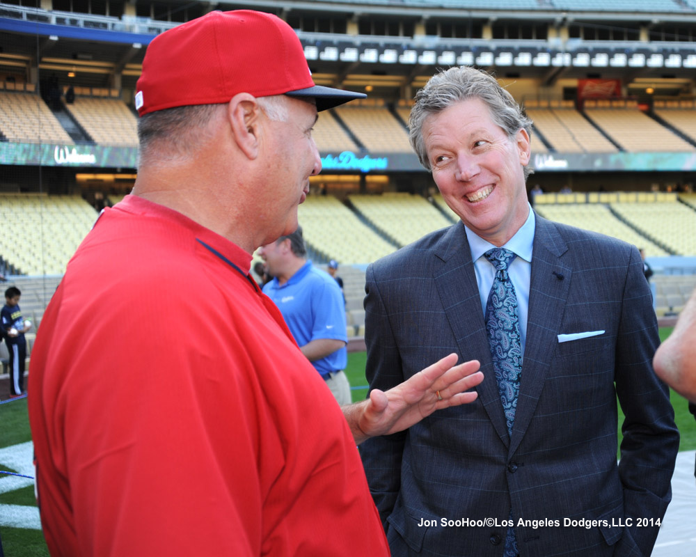 LOS ANGELES ANGELS OF ANAHEIM VS LOS ANGELES DODGERS