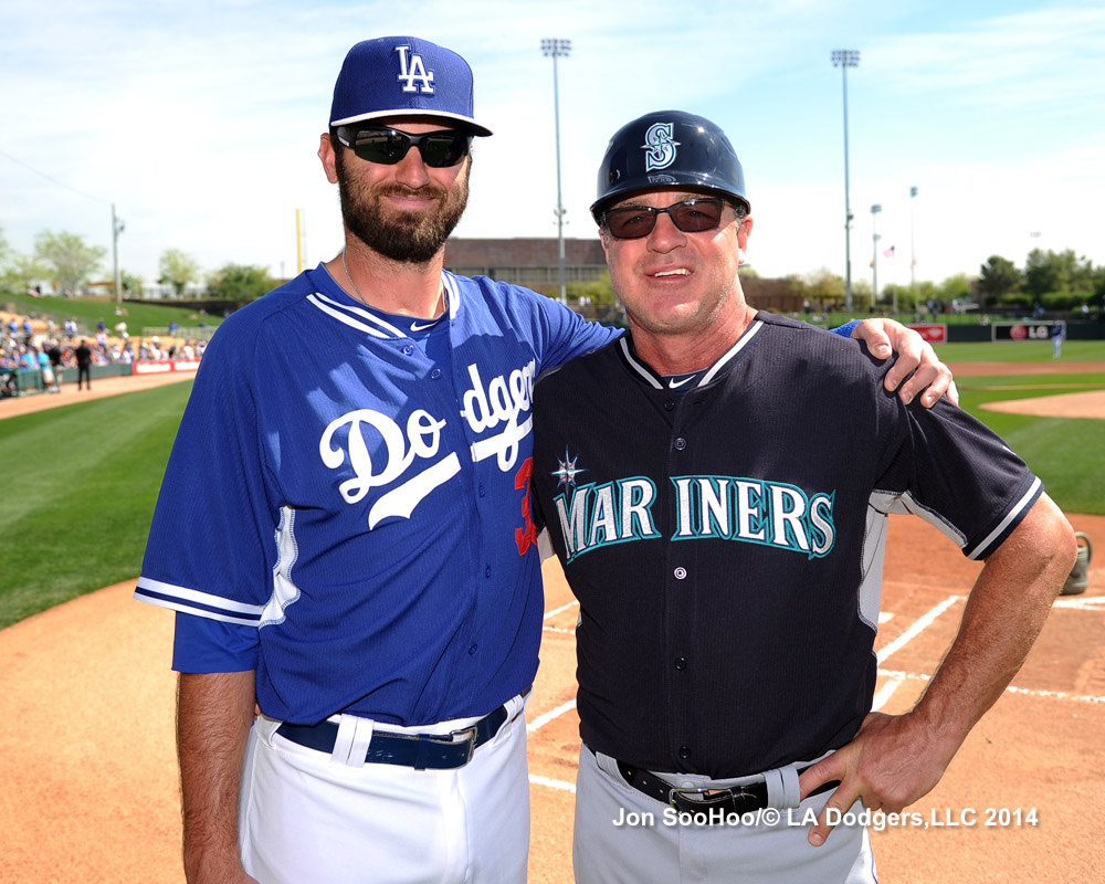 SEATTLE MARINERS AT LOS ANGELES DODGERS