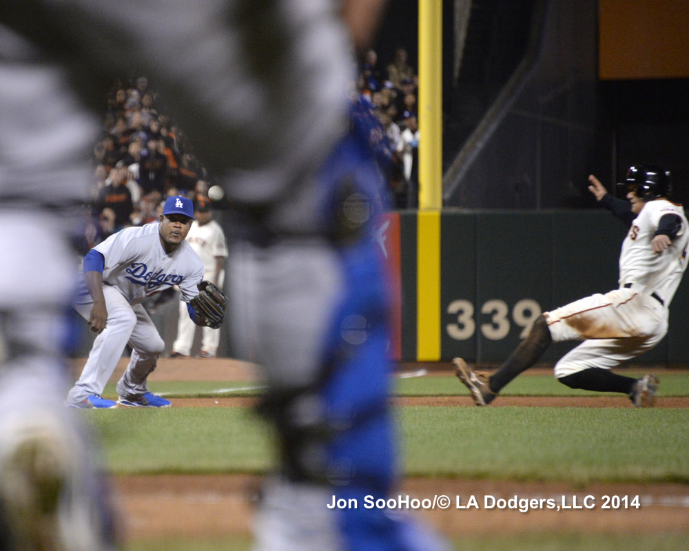 LOS ANGELES DODGERS AT ARIZONA DIAMONDBACKS