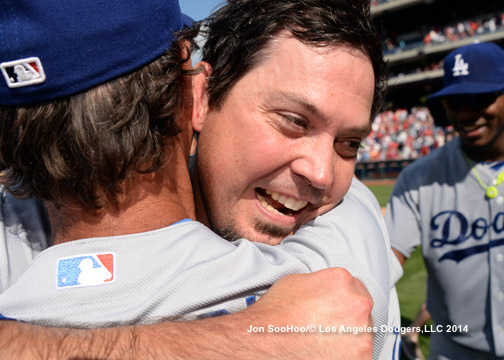 LOS ANGELES DODGERS JOSH BECKETT NO HITTER VS PHILADELPHIA PHILLIES