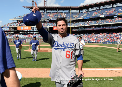 LOS ANGELES DODGERS JOSH BECKETT NO HITTER VS PHILADELPHIA PHILLIES