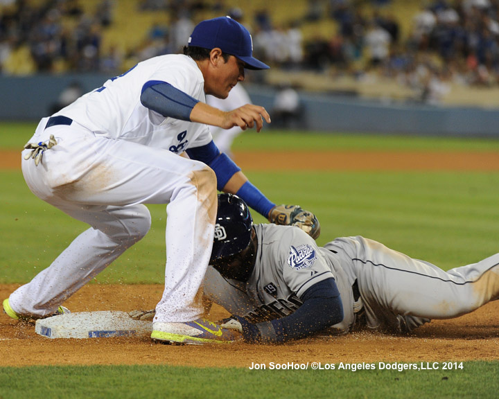 SAN DIEGO PADRES VS LOS ANGELES DODGERS