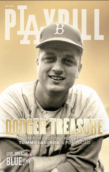 Lasorda Playbill cover