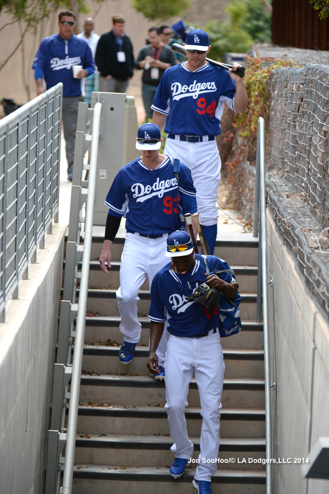 dodgers spring training uniforms