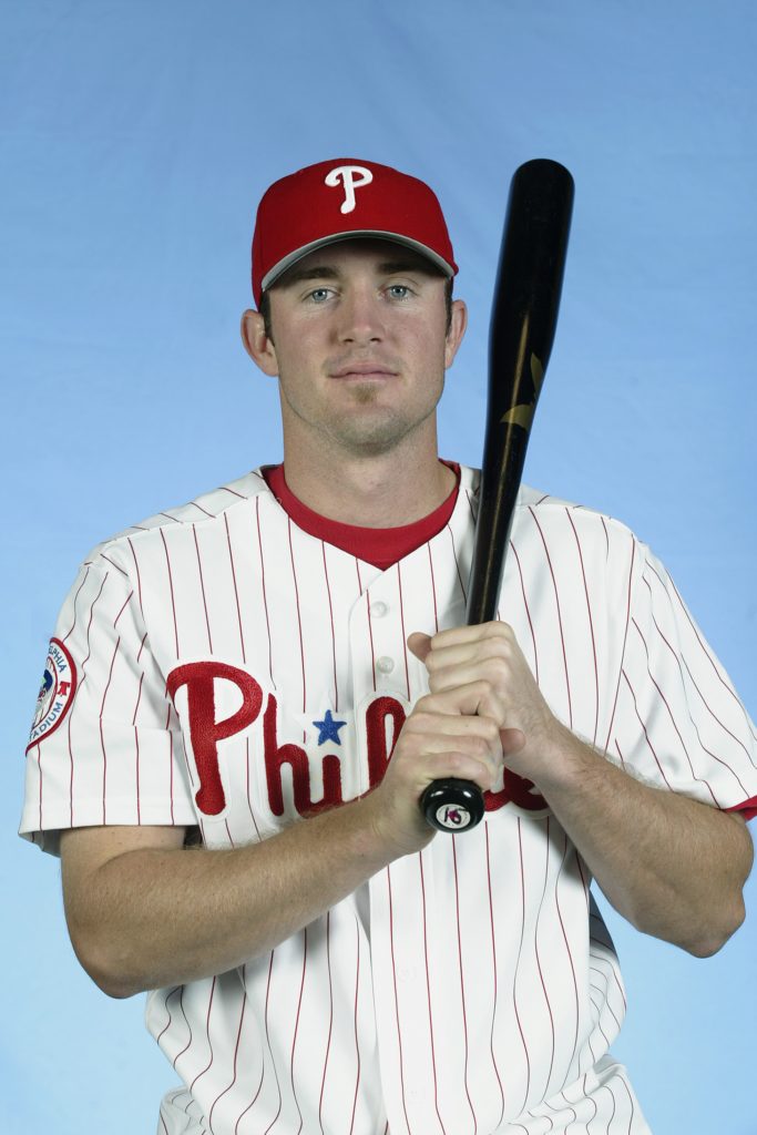 Chase Utley in 2003 (Craig Jones/Getty Images)