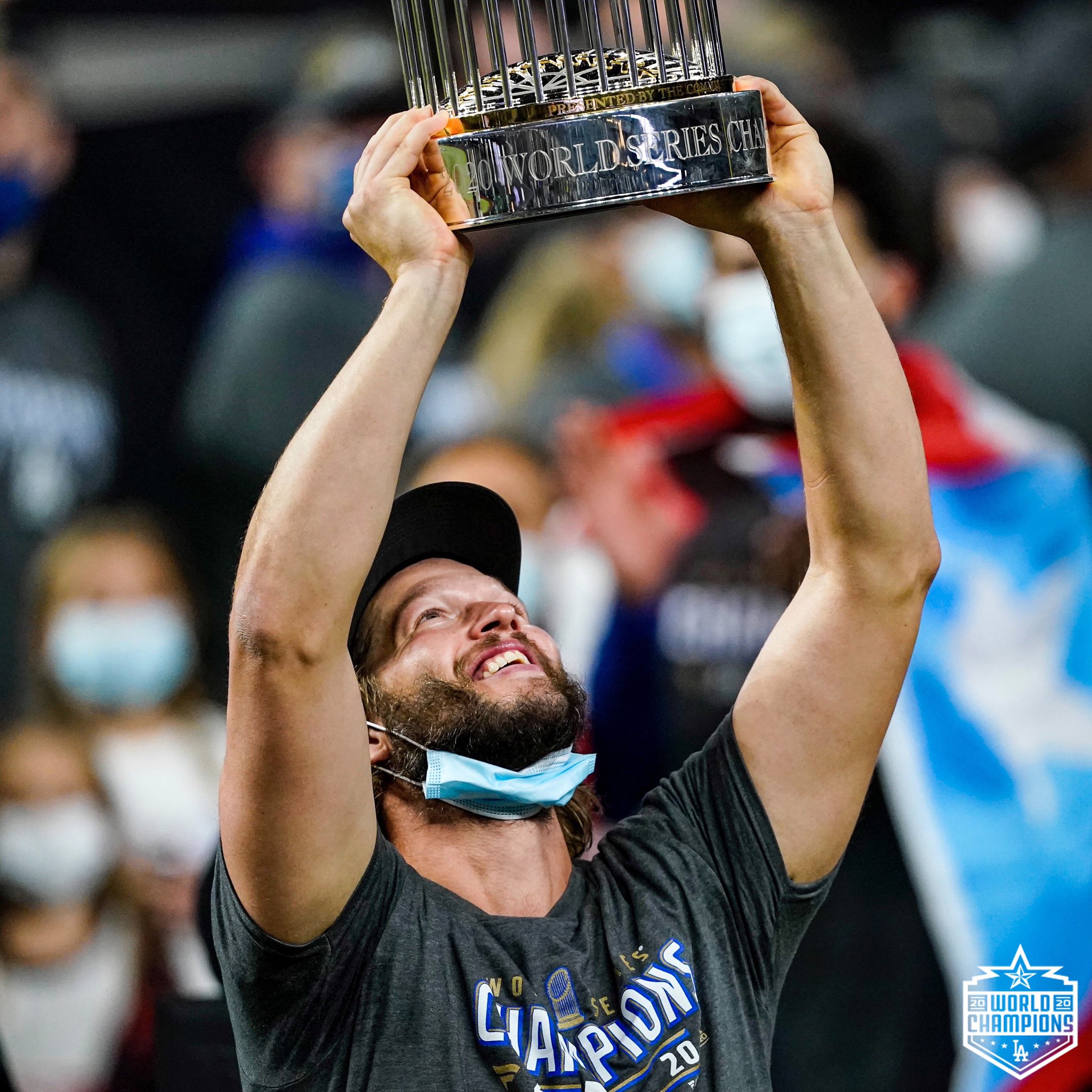 Dodgers' Clayton Kershaw learning to live as World Series champ